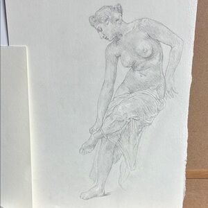 Academic drawing copy of Bougereau